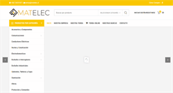 Desktop Screenshot of matelec.cl